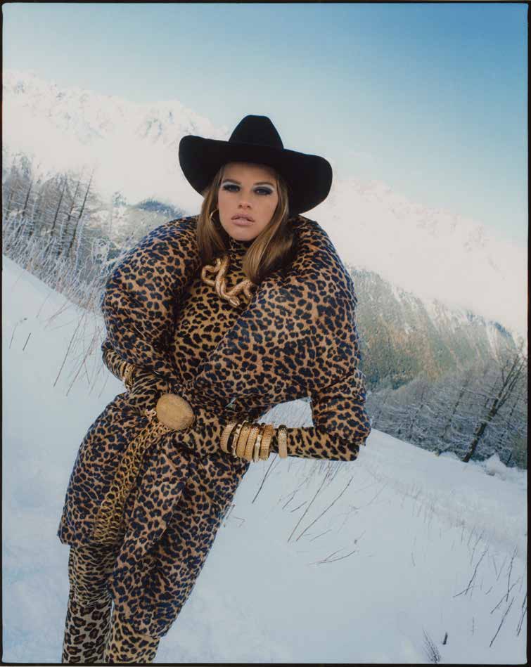 Editorial production for Tatler in Chamonix with Louie Banks
