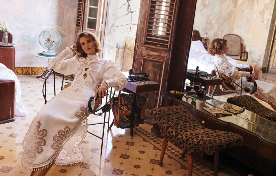 Campaign production in Havana for Zimmermann with Benny Horne
